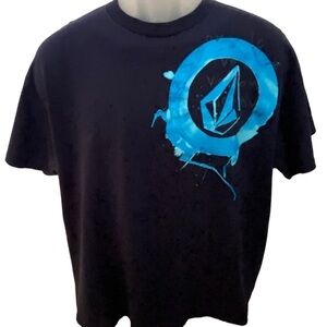 VOLCOM Stone Skate Surf Logo Graphic Tee Shirt Men L Large